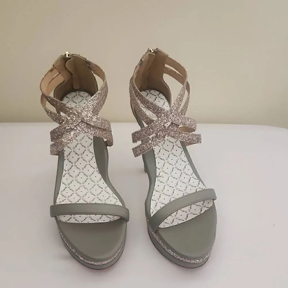 Hey Lady Grey Double Trouble Platform, 7.5, New